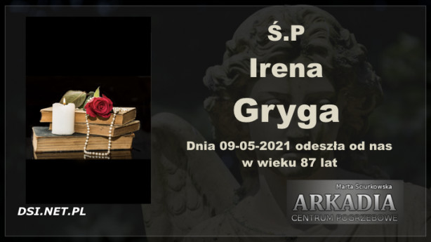 Ś.P. Irena Gryga