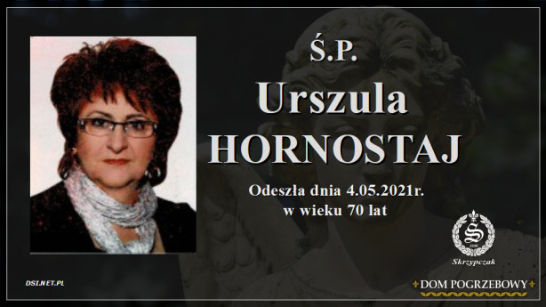 Ś.P. Urszula Hornostaj