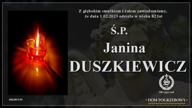 Ś.P. Janina Duszkiewicz