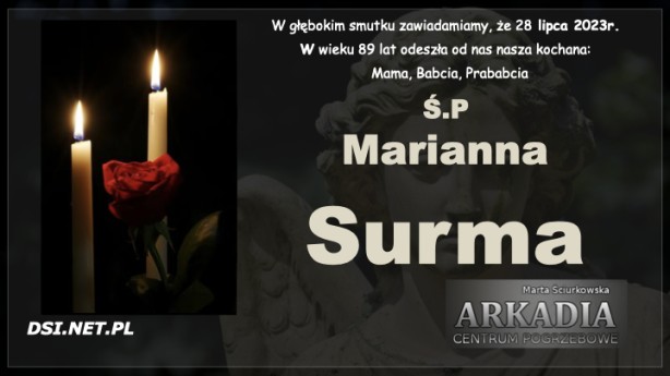 Ś.P. Marianna Surma