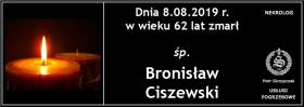 Ś.P. Bronisław Ciszewski