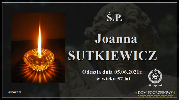Ś.P. Joanna Sutkiewicz