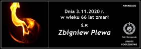 Ś.P. Zbigniew Plewa