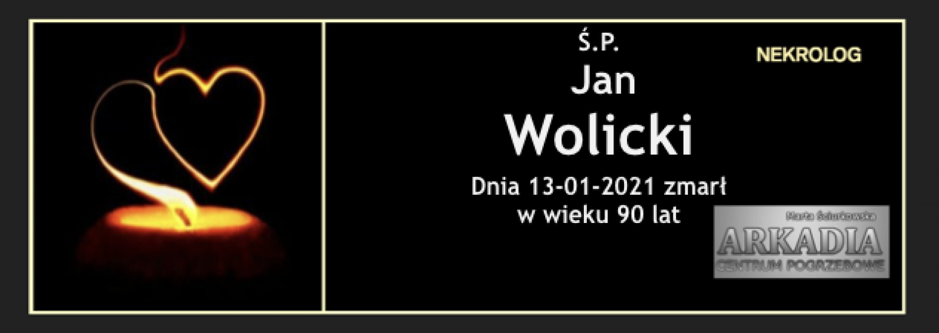 Ś.P. Jan Wolicki