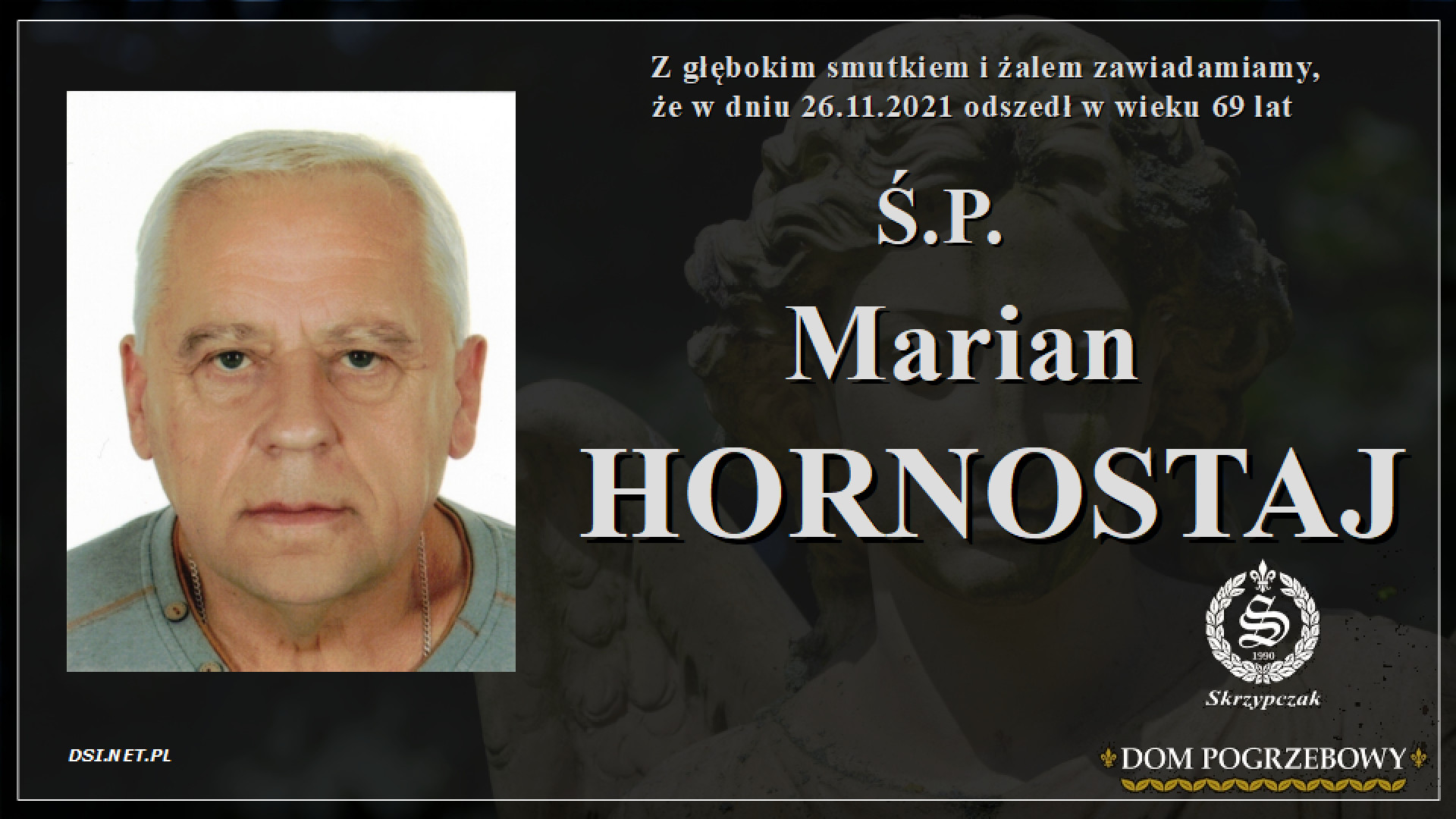 Ś.P. Marian Hornostaj