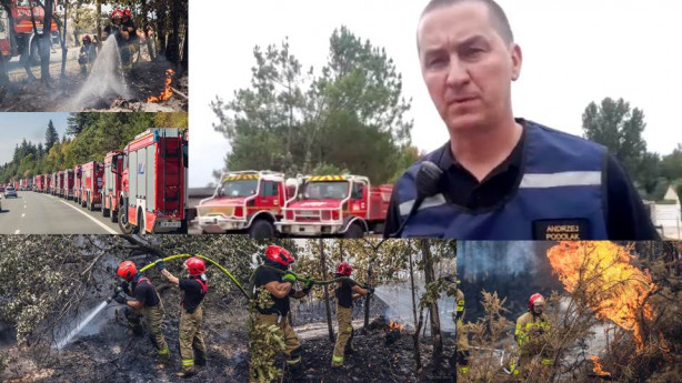 Francja w ogniu. Rozmowa z mł. bryg  Andrzejem Podolakiem o działaniach o działaniach polskich strażaków
