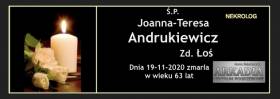 Ś.P. Joanna-Teresa Andrukiewicz