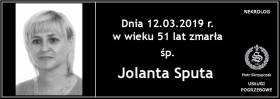 Ś.P. Jolanta Sputa