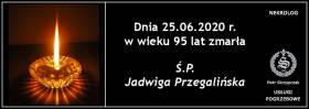 Ś.P. Jadwiga Przegalińska