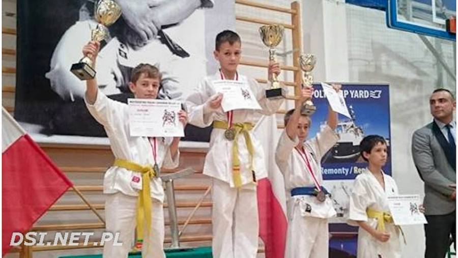 Karate: Dawid Kuszmar ze Złocieńca Mistrzem Polski Juniorów do lat 16.