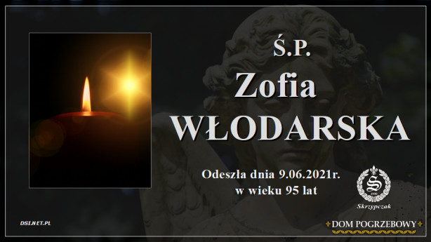 Ś.P. Zofia Włodarska
