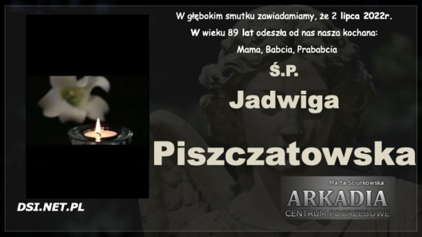 Ś.P. Jadwiga Piszczatowska