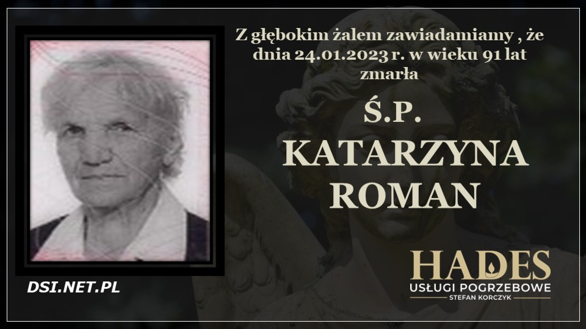 Ś.P. Katarzyna Roman