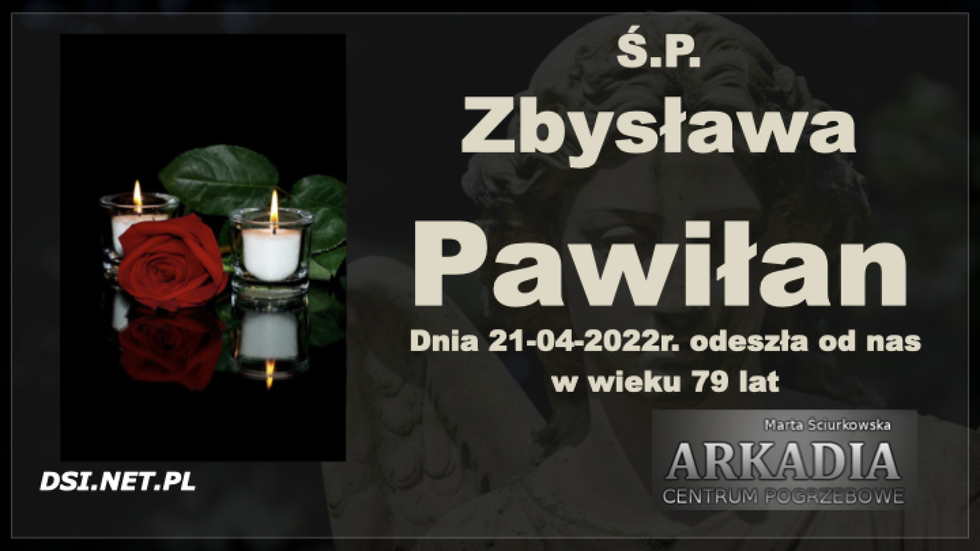 Ś.P. Zbysława Pawiłan