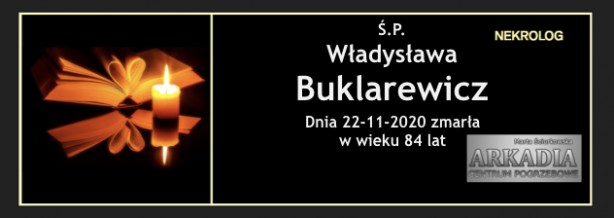 Ś.P. Władysława Buklarewicz