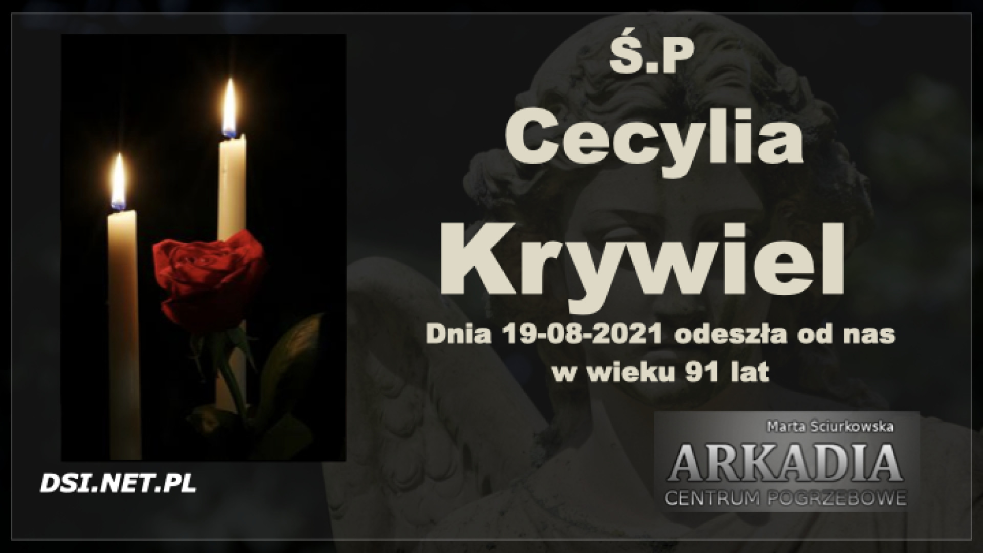 Ś.P. Cecylia Krywiel