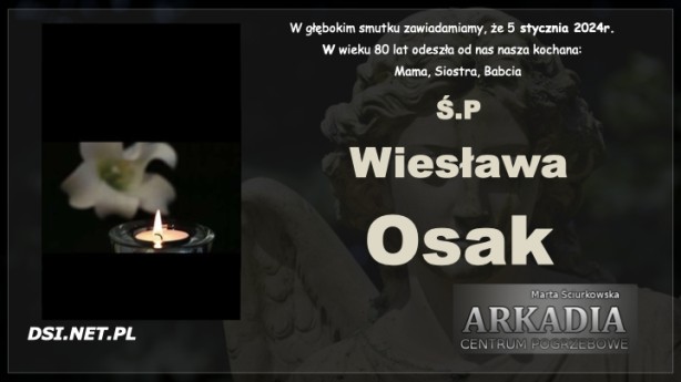 Ś.P. Wiesława Osak