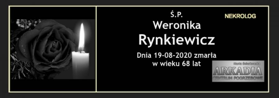 Ś.P. Weronika Rynkiewicz