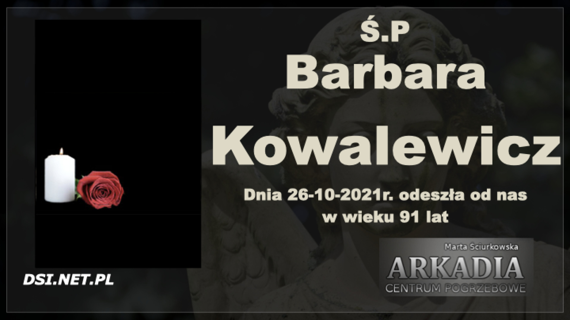 Ś.P. Barbara Kowalewicz