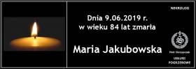 Ś.P. Maria Jakubowska