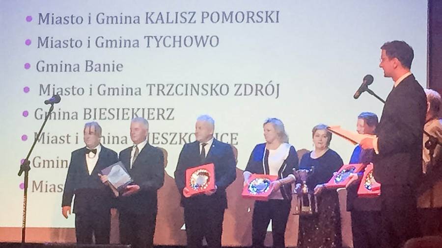 Kalisz Pomorski i Drawsko Pomorskie nagrodzone w Sportowym Turnieju Miast i Gmin