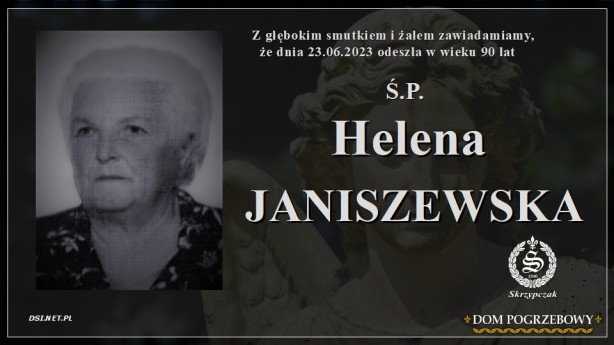 Ś.P. Helena Janiszewska