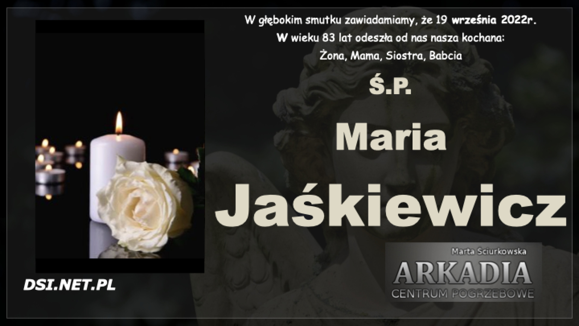 Ś.P. Maria Jaśkiewicz