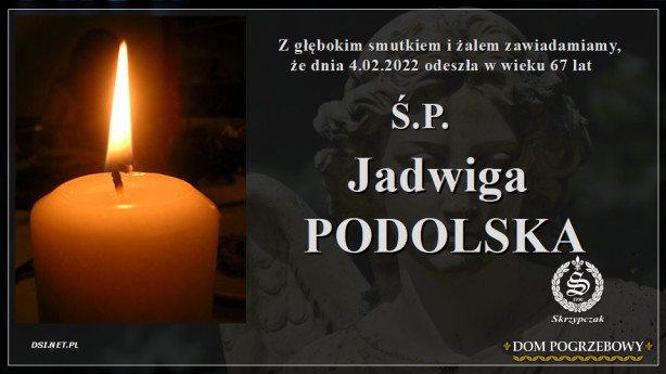 Ś.P. Jadwiga Podolska
