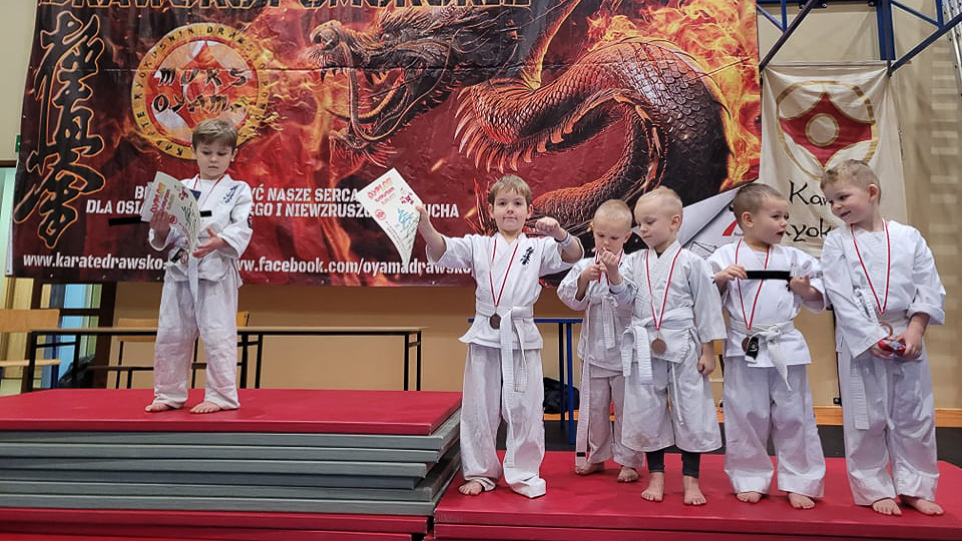 Karatecy z Drawska zorganizowali Mikołajki oraz Mikołajkowy Turniej Karate Kyokushin