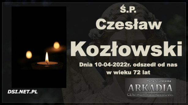 Ś.P. Czesław Kozłowski