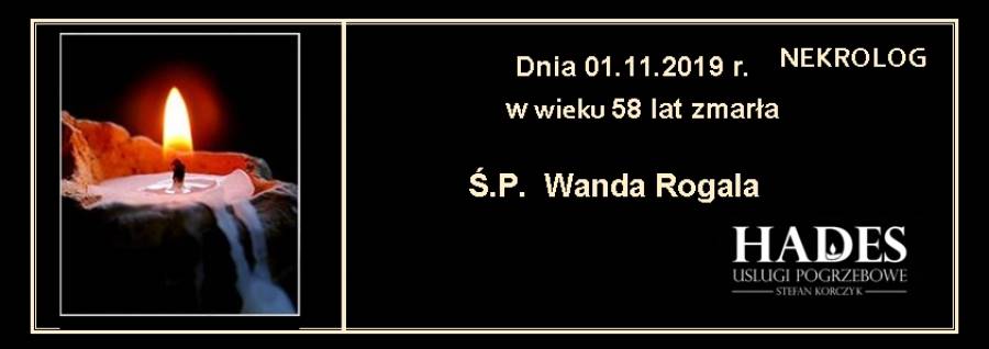 Ś.P. Wanda Rogala