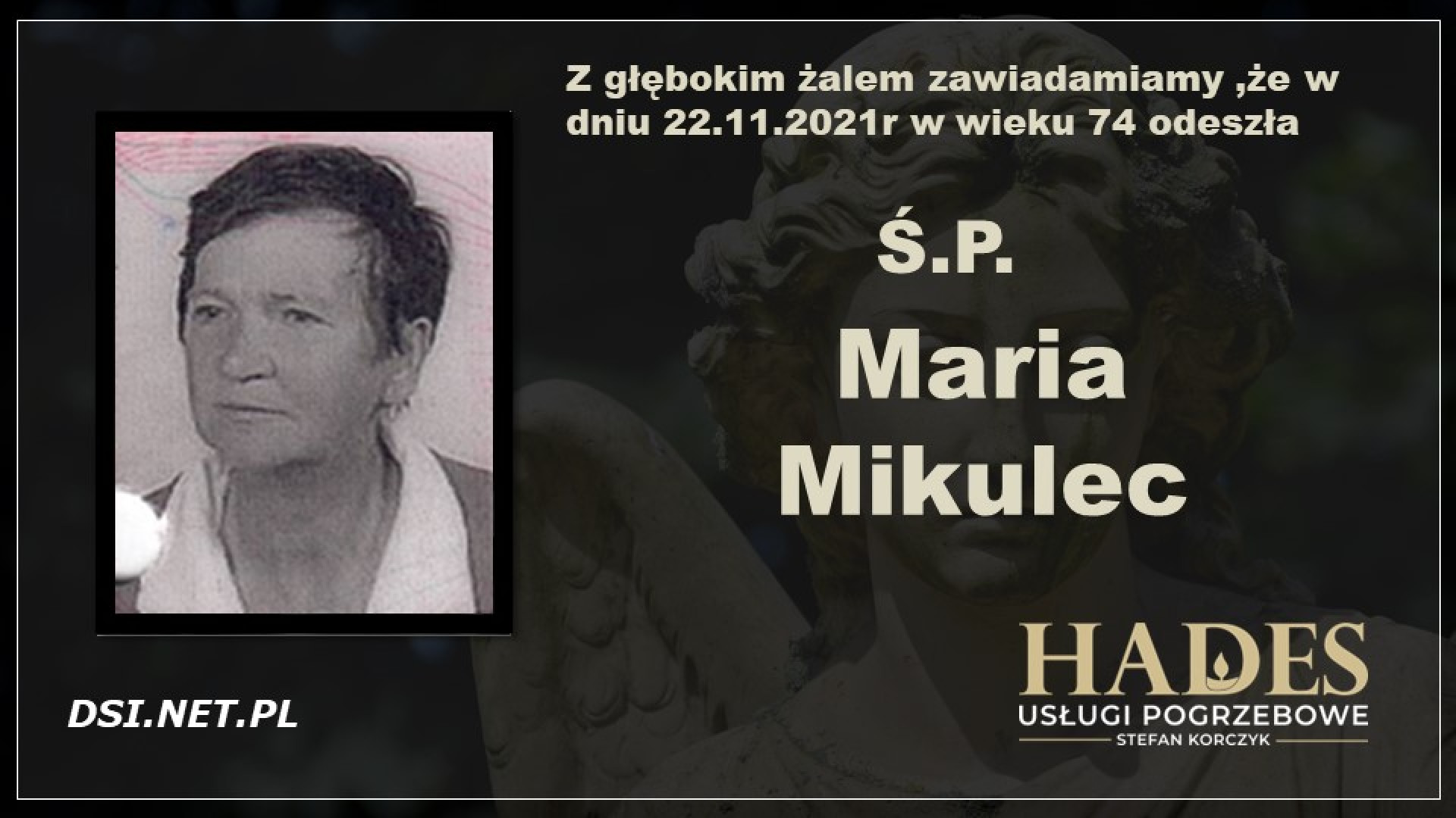 Ś.P. Maria Mikulec
