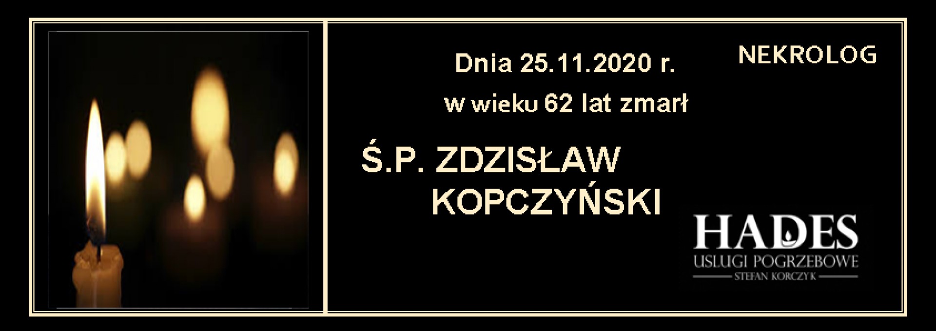 Ś.P.Zdzisław Kopczyński