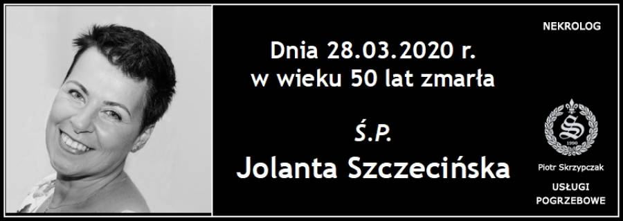 Ś.P. Jolanta Szczecińska