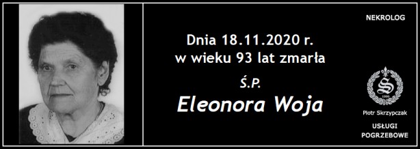 Ś.P. Eleonora Woja