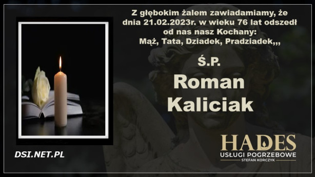 Ś.P. Roman Kaliciak