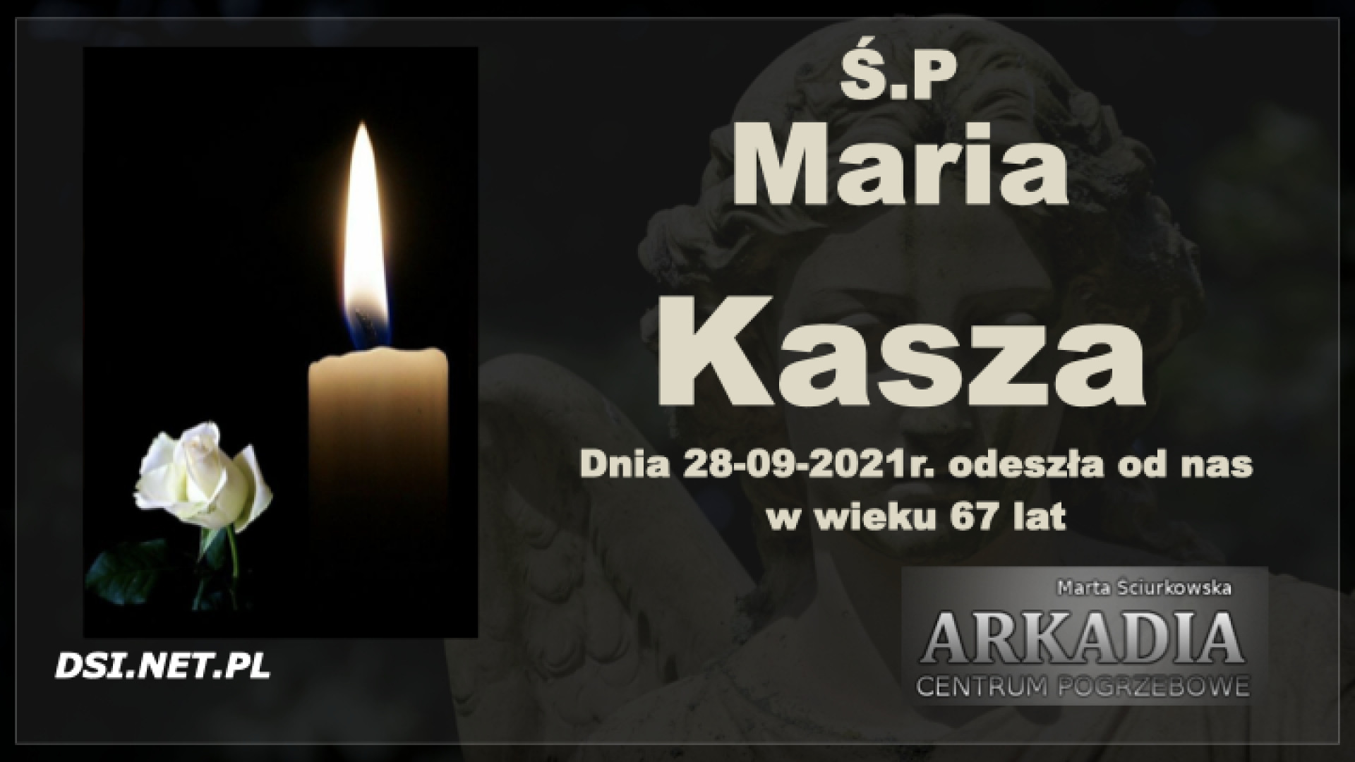 Ś.P. Maria Kasza