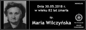 Ś.P. Maria Wilczyńska