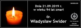 Ś.P. Władysław Świder
