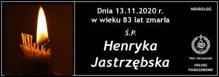 Ś.P. Henryka Jastrzębska