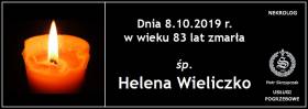 Ś.P. Helena Wieliczko