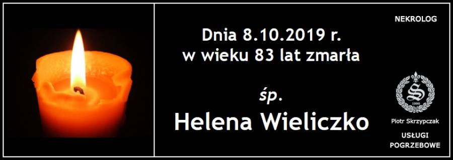 Ś.P. Helena Wieliczko
