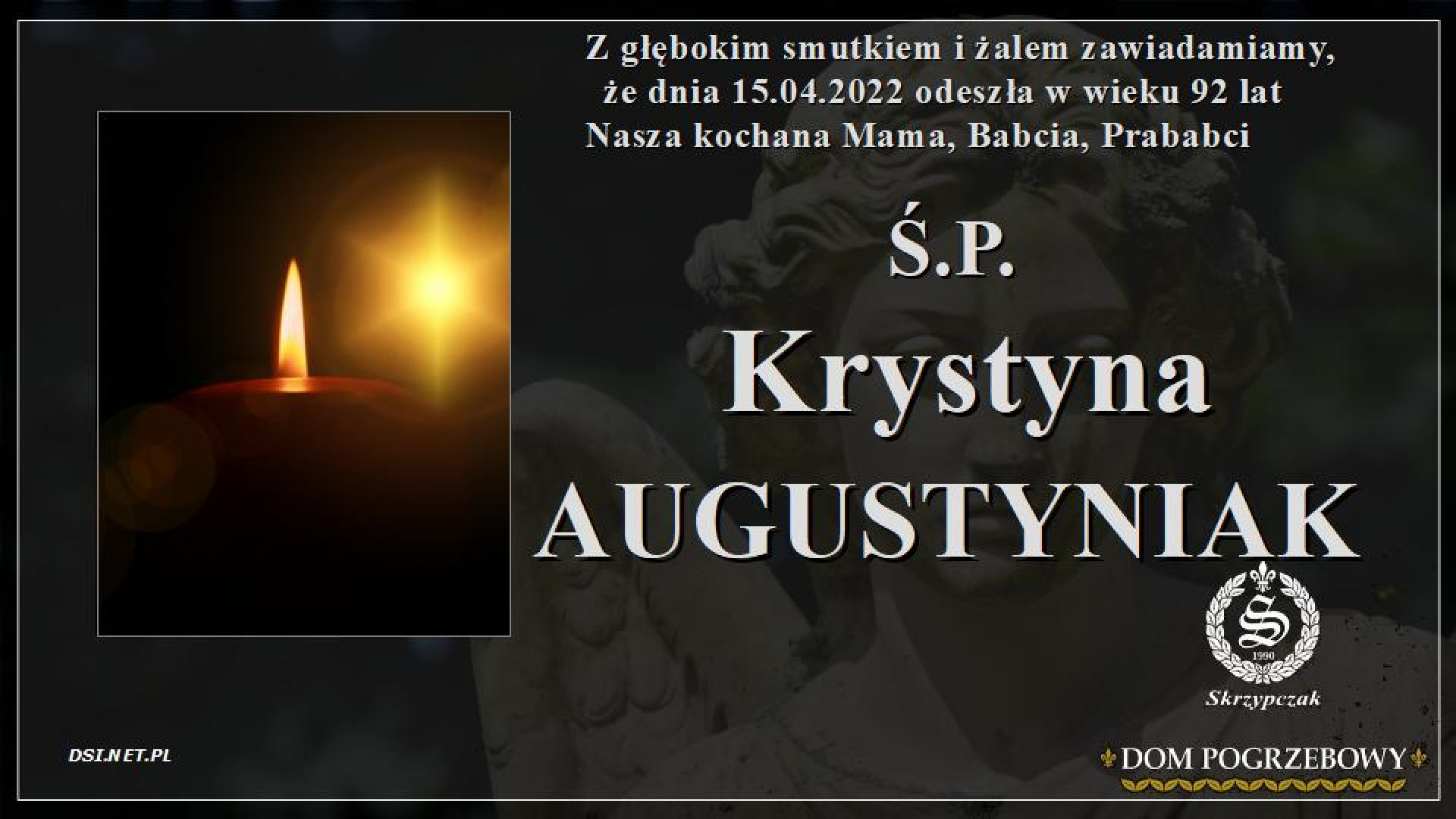 Ś.P. Krystyna Augustyniak