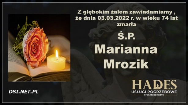Ś.P. Marianna Mrozik