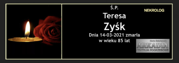 Ś.P. Teresa Zyśk