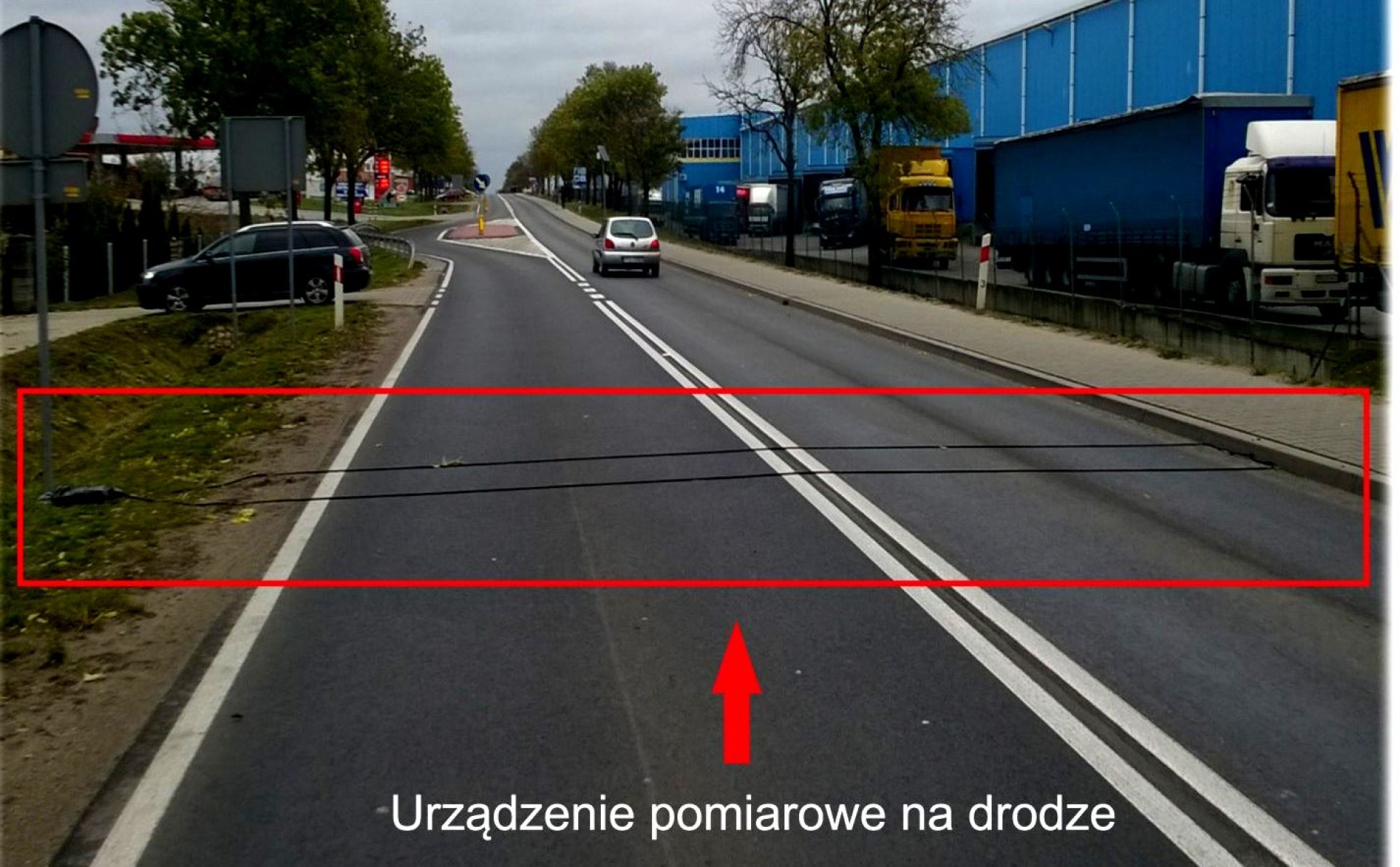 Pomiar ruchu drogowego w Złocieńcu. To przez budowę obwodnicy