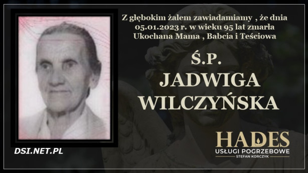 Ś.P. Jadwiga Wilczyńska