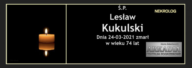 Ś.P. Lesław Kukulski