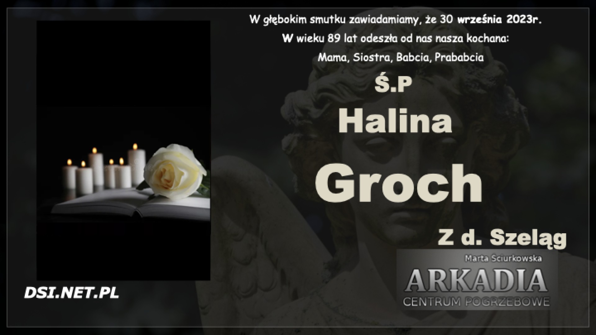 Ś.P. Halina Groch