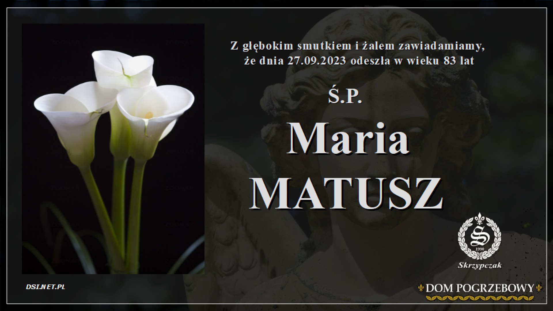 Ś.P. Maria Matusz